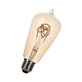 Spiraled Nostalgic St64 E27 Dim 4W (14W) 130Lm 919 Or|Bailey-BIY143034