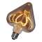 Led Filament Heart E27 Dim 5W 150Lm 2000K Smokey Grey