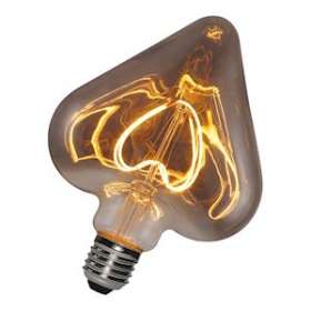 Led Filament Heart E27 Dim 5W 150Lm 2000K Smokey Grey|Bailey-BIY142248