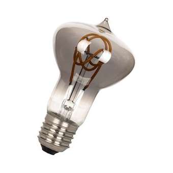 Spiraled Nostalgic R63 E27 Dim 4W (11W) 80Lm 922 Noir|Bailey-BIY143038