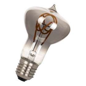 Spiraled Nostalgic R63 E27 Dim 4W (11W) 80Lm 922 Noir|Bailey-BIY143038