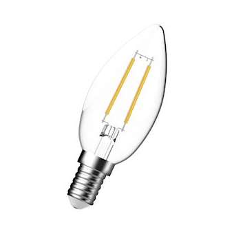 Tun Led Fil C35 E14 2.5W (25W) 250Lm 827 Cl|Bailey-BIY143181
