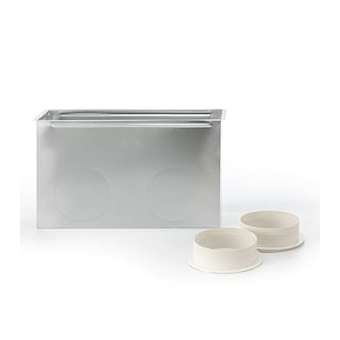Plénum soufflage acier pour grille linéaire de 600x100 mm|Baillindustrie-BLLPLGSL600X100