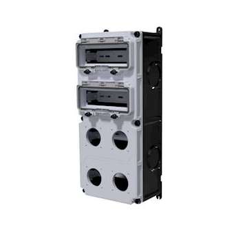 Coffret vide VARIABOX -XL- 4 emplacements PC + 2 fenêtres 10 modules|Bals-BA1610184