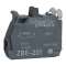 Harmony - bloc contact - 1F - faible charge - IP5x - raccordement vis-étrier|Schneider Electric-SCHZBE1016P