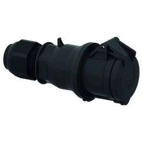 Prol noir PE 400V 5P 6H 16A IP44|Bals-BA1310515