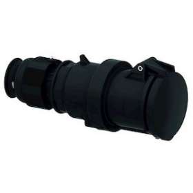 Prol noir PE 400V 3P+N+T 6H 63A IP44|Bals-BA1310518
