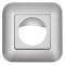 ENJOLIVEUR 180 - RAL9006 Cadre pour Indoor 180 argent|Beg-BE492633