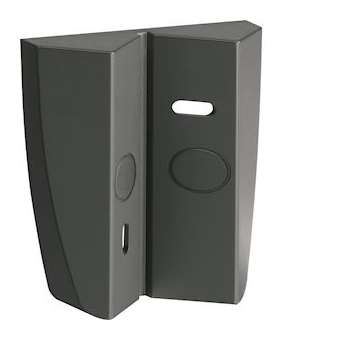 Accessoire d angle anthracite pour détecteur infrarouge standard mural 140DEG-20|Hager-HAG52116