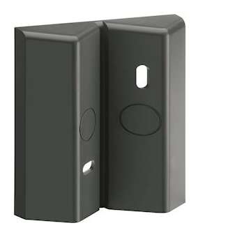 Accessoire angle anthracite pour détecteur IR stand 360DEG et évolué 140-220-360|Hager-HAG52126