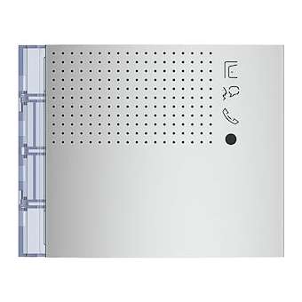 Façade Sfera New pour module électronique audio Allmetal|Bticino-TIC351101