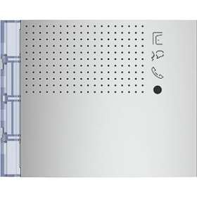 Façade Sfera New pour module électronique audio Allmetal|Bticino-TIC351101