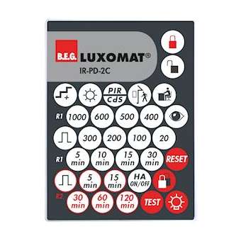 IR-PD-2C Télécommande à infrarouge pour PD Maître 2 Canaux|Beg-BE492475