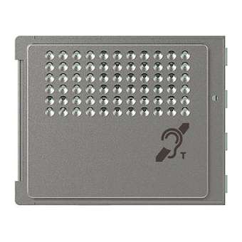 Façade Sfera Robur pour module boucle inductive et synthèse vocale|Bticino-TIC352705