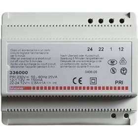 Alimentation analogique audio associée au relais référence 336200 - 6 modules|Bticino-TIC336000