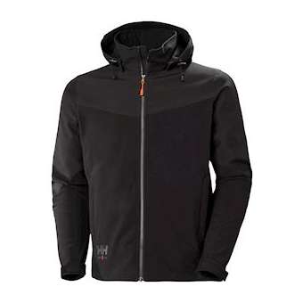 Veste softshell avec capuche Oxford noir taille L|Bizline-BIZ732329