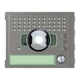 Façade Sfera Robur pour module électronique audio et vidéo 1 appel grand angle|Bticino-TIC351315