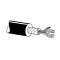 Bobine de 100m_Câble micro_1 paire blindée 1 paire_4 x 0,14 mm²