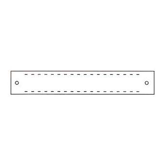 plaque alu pr11 enedis 18 caracteres|Catu-CATAPR-11