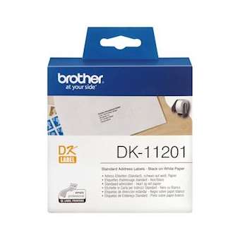400 étiquettes d'adressage standard 29x90 mm|Brother france-BRTDK11201