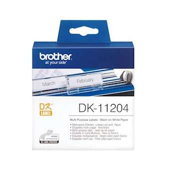 400 étiquettes multi-usage 17x54 mm|Brother france-BRTDK11204