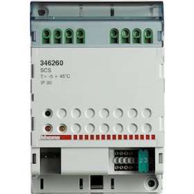Relais BUS pour commande d'ouverture ou gâche 12V pour automatismes|Bticino-TIC346260