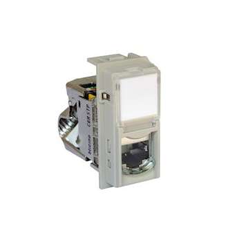 Prise RJ45 blindée cat.6A STP Living Now 1 module - sable|Bticino-TICBTKM4279C6AS