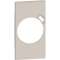 Plastron de finition Living Now pour prise Surface avec chargeur Type-C - sable|Bticino-TICBTKM62