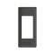 Plaque support Livinglight pour profilé ou saillie - Anthracite - 1 module|Bticino-TICLND4811AR