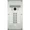 Platine antivandale à bouton poussoir Linea 300 pour 9 à 12 appels façade Inox