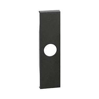 Enjoliveur Living Now pour prise TV 1 module - noir|Bticino-TICBTKG08
