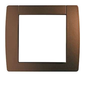 Kallysta classic plaque 1 poste peinture métal Auburn|Hager-HAGWK481
