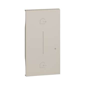 Enjoliveur Living Now with Netatmo pour commande départ/arrivée 2 modules -sable|Bticino-TICBTKM40M2