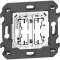 Commande double sans fil Living Now with Netatmo pour éclairage - 2 modules|Bticino-TICBTK4003DCW