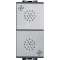 Double-poussoir avec stop 16A 250V~ Livinglight - Tech - 1 module|Bticino-TICNT4027VMC
