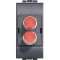 Connecteur fibre optique ST Livinglight - Anthracite - 1 module|Bticino-TICL4268ST