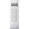 Platine de rue Série 200 audio étroite façade Alu 4mm 8 appels|Bticino-TIC308208