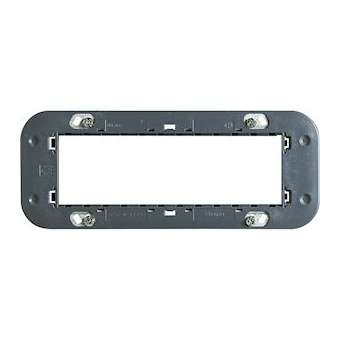 Support de fixation à vis pour plaques Axolute 6 modules|Bticino-TICH4706