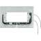 Support lumineux pour Plaque rectangulaire Axolute 4 modules|Bticino-TICHA4704X