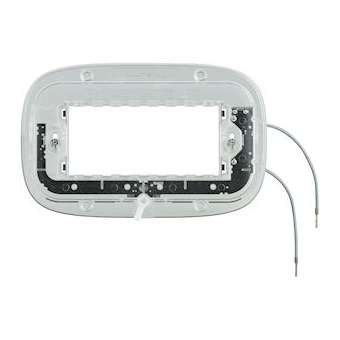 Support lumineux pour plaque Axolute elliptique 4 modules|Bticino-TICHB4704X