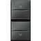 Double-poussoir interbloqué pour volets roulants Axolute - Anthracite -1 module|Bticino-TICHS4037