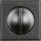 Commutateur 4 positions / ventilateurs - 2 modules - Axolute Anthracite|Bticino-TICHS4016