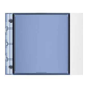 Façade Sfera New pour module porte-étiquette Allwhite|Bticino-TIC352202