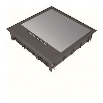 Boîte de sol 24 modules noire|Hager-HAGVQ12059005