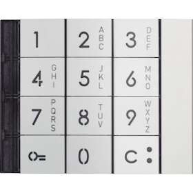 Façade alphanumérique du clavier métal|Bticino-TICBT353011