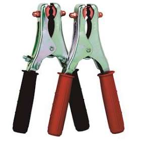 Pince 400A ROUGE robuste en acier galvanisé - Ressort en acier galvanisé -|Cable equipements-CQSERP400R