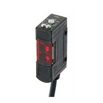 Diffuse reflective type 20cm l-on/d-on pnp output prewired vertical|Omron electronics-OMRE3S-AD81