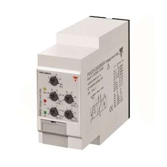 Relais de contrôle sur/sous-tension - Mesure: 2-500Vca/cc - 24-48Vca|Carlo gavazzi-CGPPUC01CD48500V