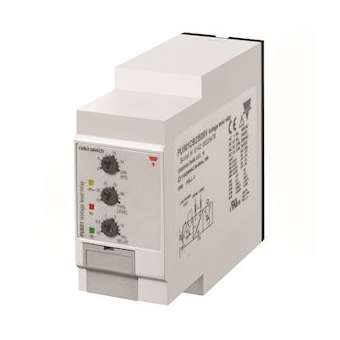 Relais de contrôle sur/sous-tension - Mesure: 0,1-10Vca - 115/230Vca|Carlo gavazzi-CGPPUB01CB2310V
