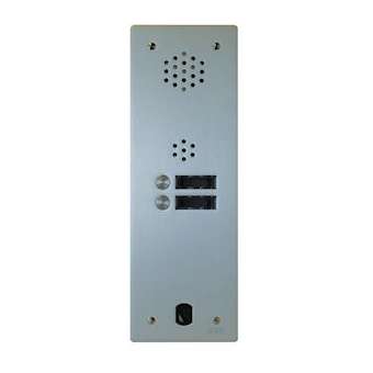 Plaque Audio Alu 2 Bp 2 Voice Complete|Urmet france-URMA83-102M